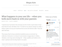 Tablet Screenshot of megankate27.wordpress.com