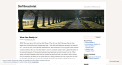 Desktop Screenshot of 3in1thruchrist.wordpress.com