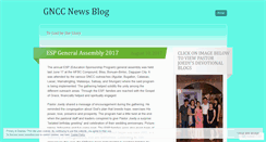 Desktop Screenshot of gnccnews.wordpress.com