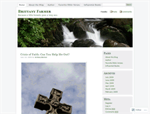 Tablet Screenshot of brittanyfarmer.wordpress.com