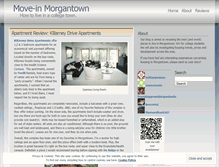 Tablet Screenshot of morgantownwv.wordpress.com