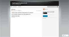 Desktop Screenshot of clubpenguintrackerscp.wordpress.com