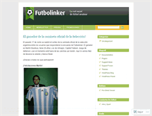 Tablet Screenshot of futbolinker.wordpress.com