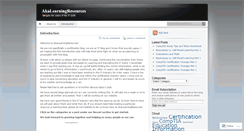 Desktop Screenshot of akalearningresources.wordpress.com