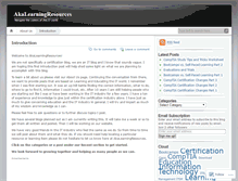 Tablet Screenshot of akalearningresources.wordpress.com