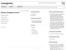 Tablet Screenshot of dubaiatwork.wordpress.com