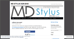 Desktop Screenshot of mdstylus.wordpress.com