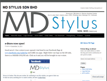 Tablet Screenshot of mdstylus.wordpress.com