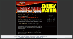 Desktop Screenshot of energymatrixweightloss.wordpress.com