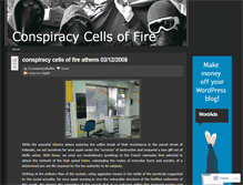 Tablet Screenshot of conspiracycellsoffire.wordpress.com