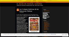 Desktop Screenshot of manualbores.wordpress.com