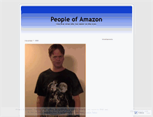 Tablet Screenshot of peopleofamazon.wordpress.com