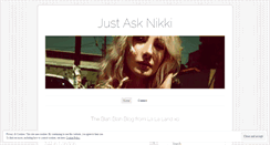 Desktop Screenshot of nikkilund.wordpress.com
