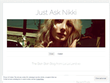 Tablet Screenshot of nikkilund.wordpress.com