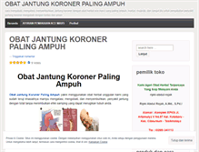 Tablet Screenshot of obatjantungkoroneryangampuhsite.wordpress.com