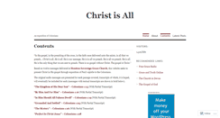 Desktop Screenshot of christisallinall.wordpress.com