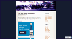 Desktop Screenshot of clister.wordpress.com