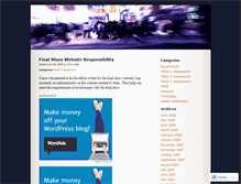Tablet Screenshot of clister.wordpress.com