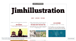 Desktop Screenshot of jimhillustration.wordpress.com