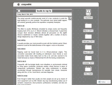 Tablet Screenshot of crazywithit.wordpress.com