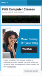 Mobile Screenshot of phscomputersgz.wordpress.com