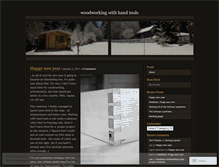Tablet Screenshot of handtoolwoodworking.wordpress.com
