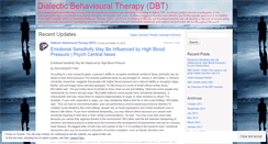 Desktop Screenshot of dialecticbehaviouraltherapy.wordpress.com