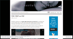 Desktop Screenshot of etheriel.wordpress.com