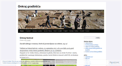 Desktop Screenshot of onkrajgradbisca.wordpress.com