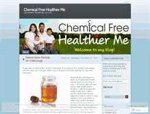 Tablet Screenshot of chemicalfreehealthierme.wordpress.com