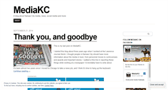 Desktop Screenshot of mediakc.wordpress.com