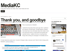 Tablet Screenshot of mediakc.wordpress.com