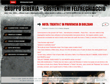 Tablet Screenshot of grupposiberia.wordpress.com