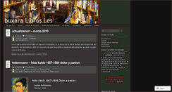 Desktop Screenshot of buxaralibrosles.wordpress.com