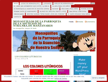 Tablet Screenshot of monaguillosdelaasuncion.wordpress.com