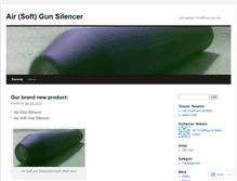 Tablet Screenshot of airsoftgunsilencer.wordpress.com