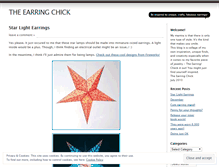 Tablet Screenshot of earringchick.wordpress.com