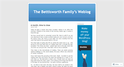 Desktop Screenshot of bettisworth.wordpress.com