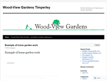 Tablet Screenshot of gardensintimperley.wordpress.com