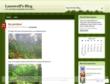 Tablet Screenshot of lauowolf.wordpress.com
