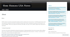 Desktop Screenshot of hireheroesusa.wordpress.com