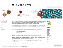 Tablet Screenshot of joiedeuxvivre.wordpress.com