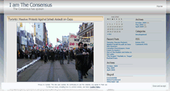 Desktop Screenshot of iamtheconsensus.wordpress.com