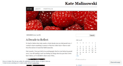 Desktop Screenshot of kmalinowski89.wordpress.com