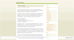 Desktop Screenshot of loseitnow.wordpress.com