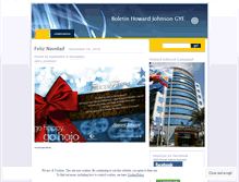 Tablet Screenshot of hojoboletin.wordpress.com