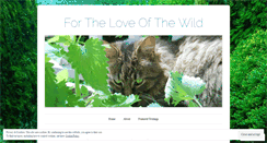 Desktop Screenshot of loveofthewild.wordpress.com