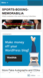 Mobile Screenshot of boxingmyblog.wordpress.com