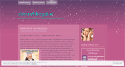 Desktop Screenshot of electricbluegaloo.wordpress.com