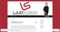 Desktop Screenshot of ljudstudion.wordpress.com